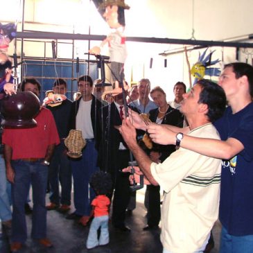 Empresários visitam o Instituto Francisca de Souza Peixoto