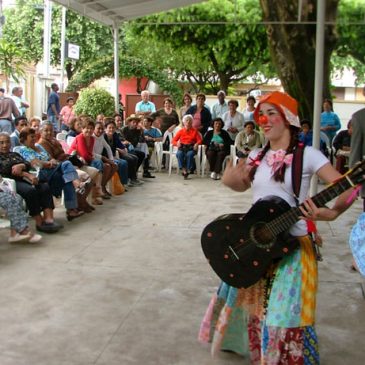 Acrobacias e gargalhadas