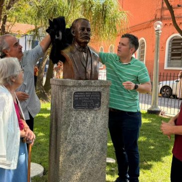 Praça Manoel Inácio Peixoto é reinaugurada em manhã de celebração à memória e ao patrimônio de Cataguases